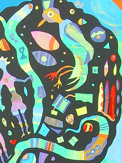 Acrylic Paintings – Dreams Come True Detail 2
